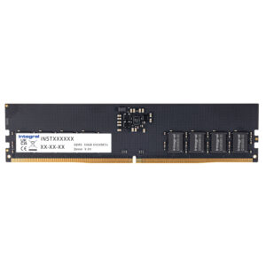 Barrette mémoire 8Go DIMM DDR5 Integral 5600MHz (Vert)